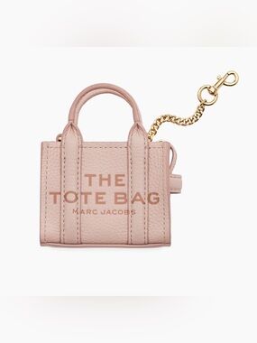 Marc Jacob’s Rose nano tote bag keychain
